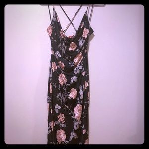 Floral print dress